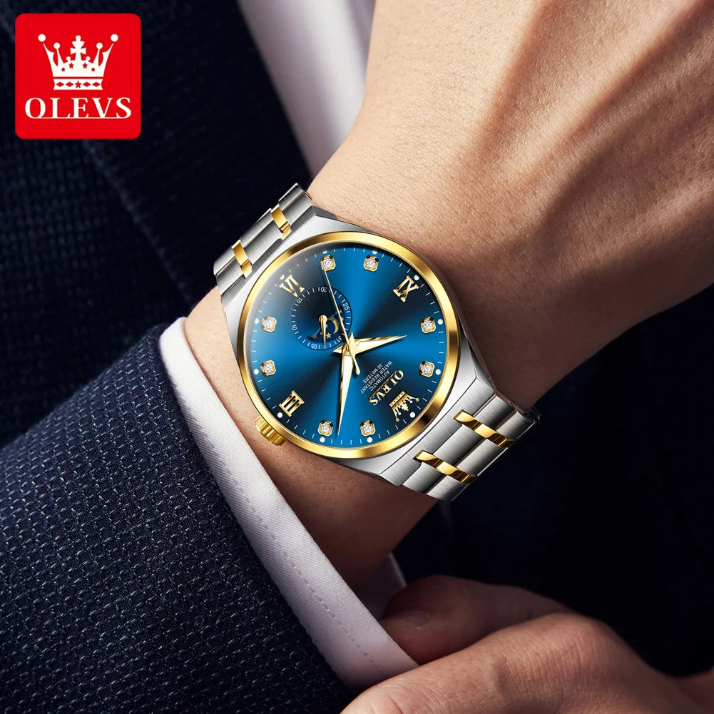 OLEVS 7069  montre mécanique pour homme