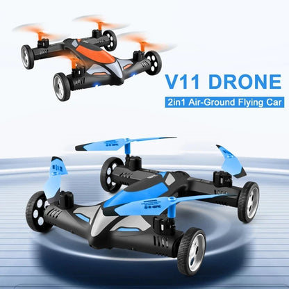 Avion radiocommandé 2 en 1 : ce jouet innovant combine une voiture volante et un mode aérien. Équipé d'une caméra HD 4K