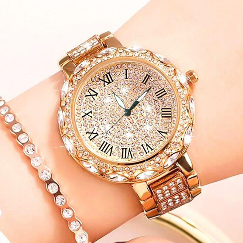 OLUYNG Montre-Bracelet Femmes De Luxe