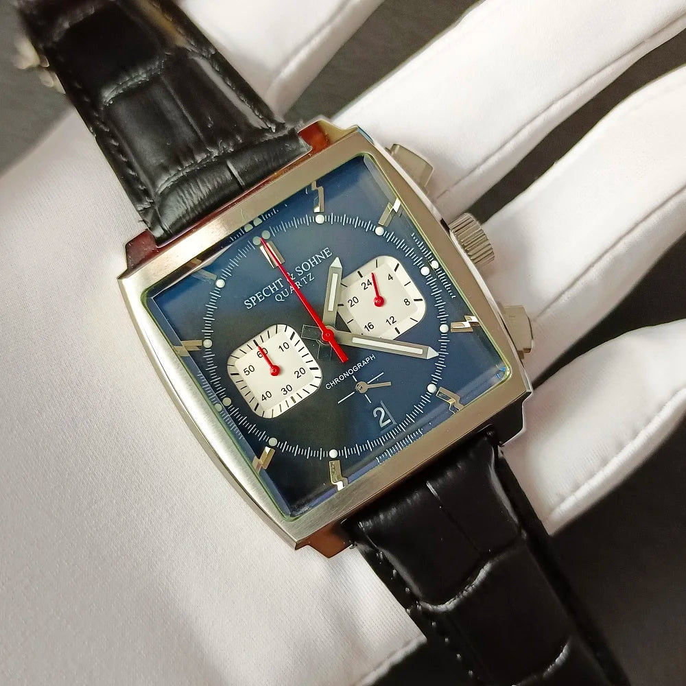 Specht & Sohne Montre de Sport à Quartz de Luxe pour Homme
