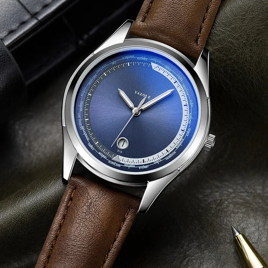 ⌚Montre à quartz analogique pour homme