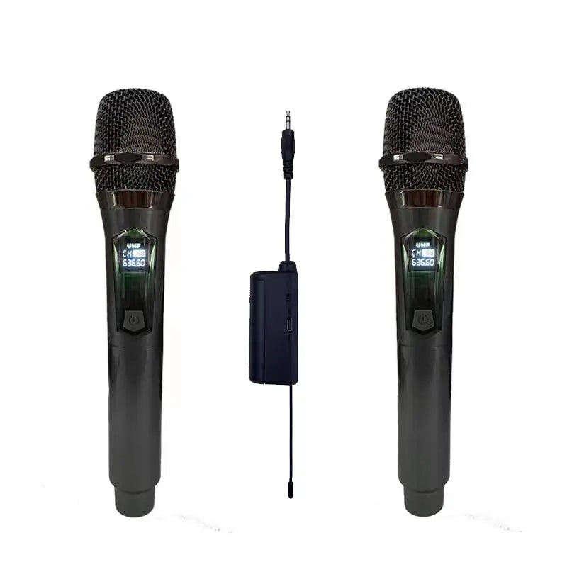 Microphone professionnel sans fil 2 en 1 pour singe