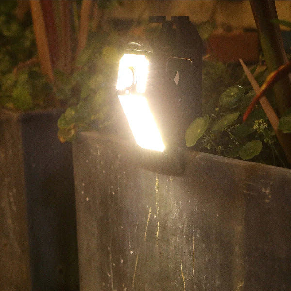 Lampe à induction solaire pour jardin et extérieur