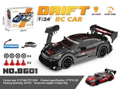 Voiture RC Chengji GTR Drift à l'échelle 1:16