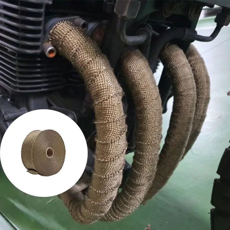 Ruban Thermique en Coton d'Isolation pour Moto