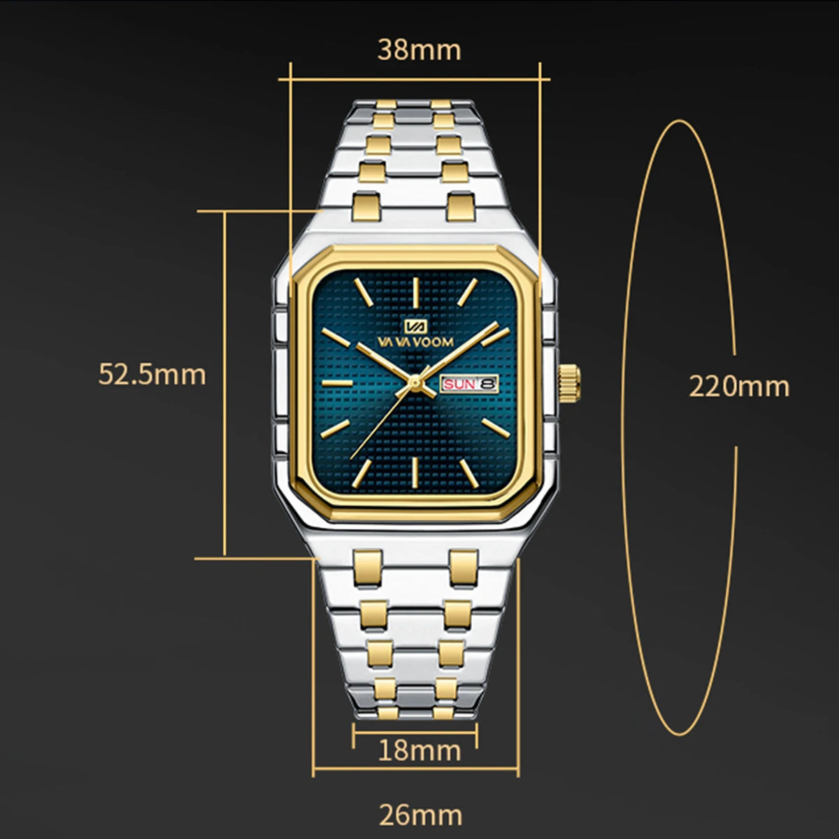 ✨VA VA VOOM-Montre Simple et Décontractée ✨