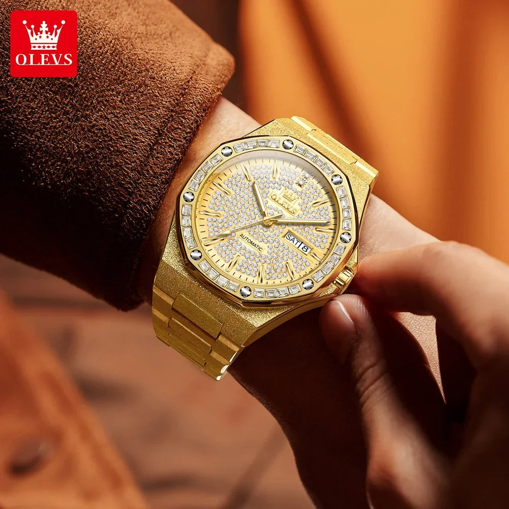 OLEVS – Montre Mécanique Automatique pour Hommes
