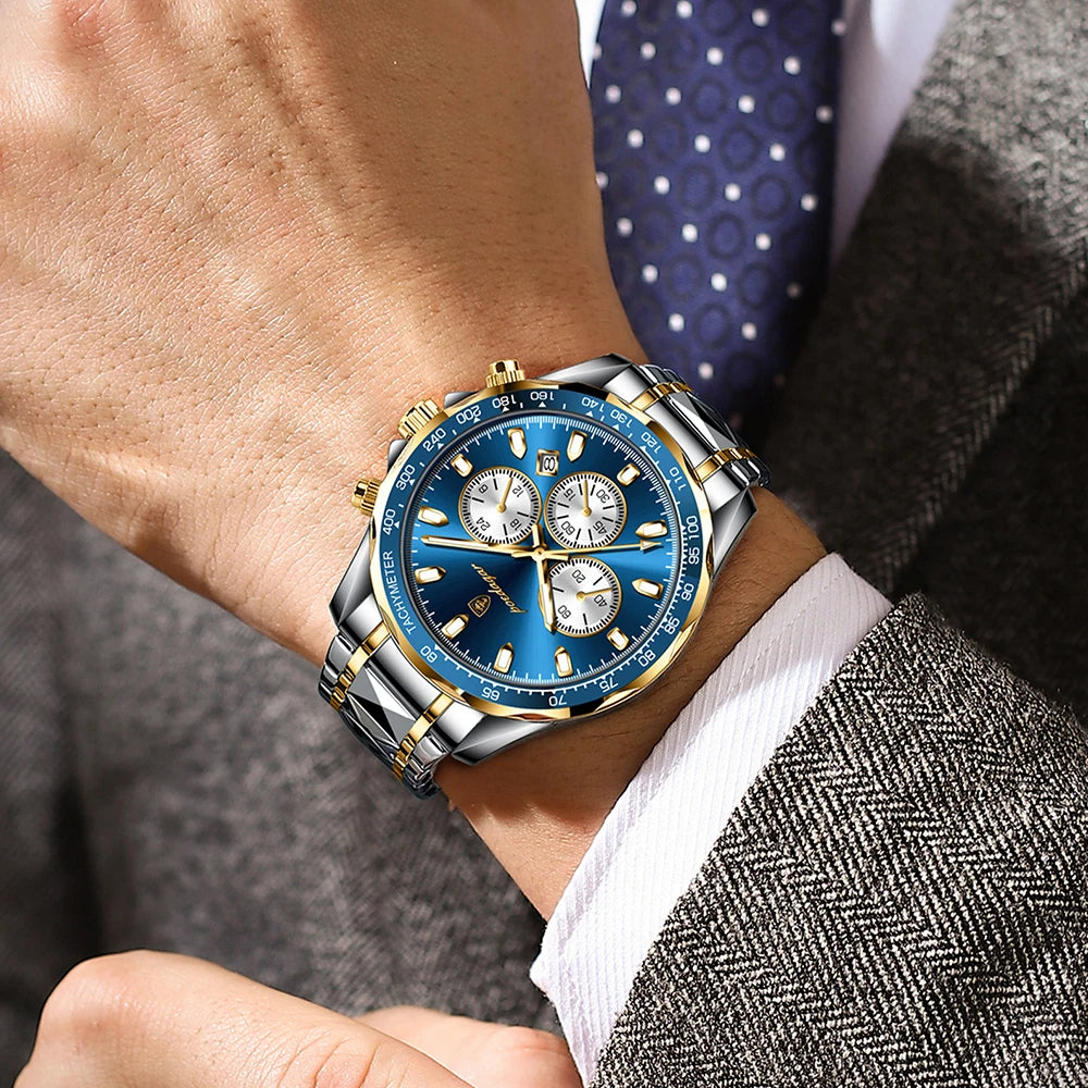 Montre POEDAGAR – Quartz Étanche pour Homme