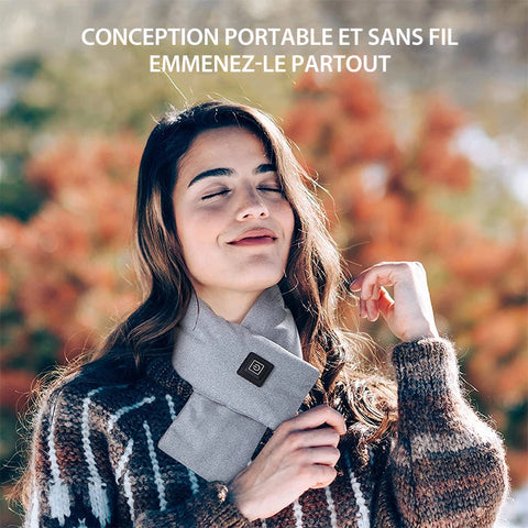 Écharpe chauffante d'hiver