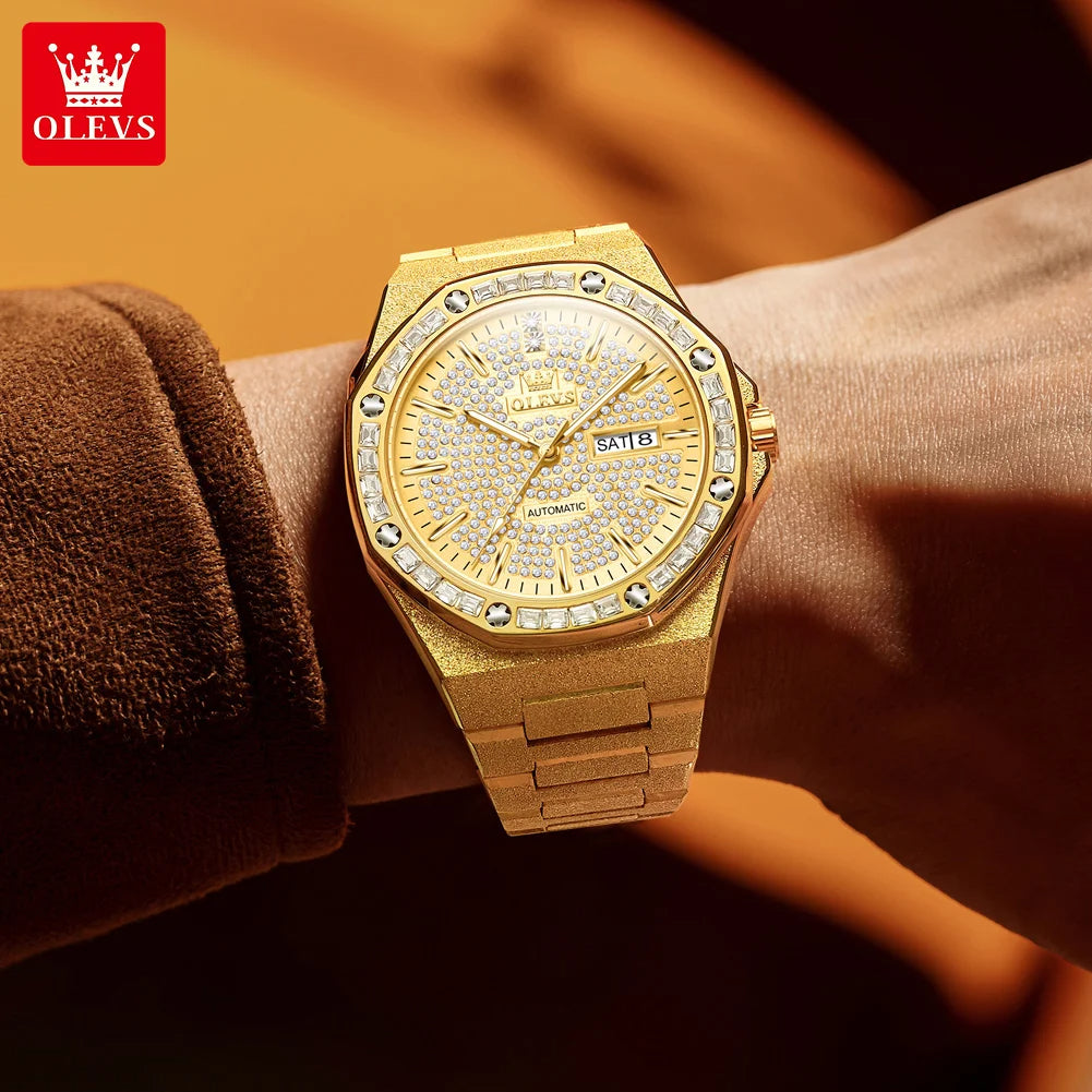 OLEVS – Montre Mécanique Automatique pour Hommes