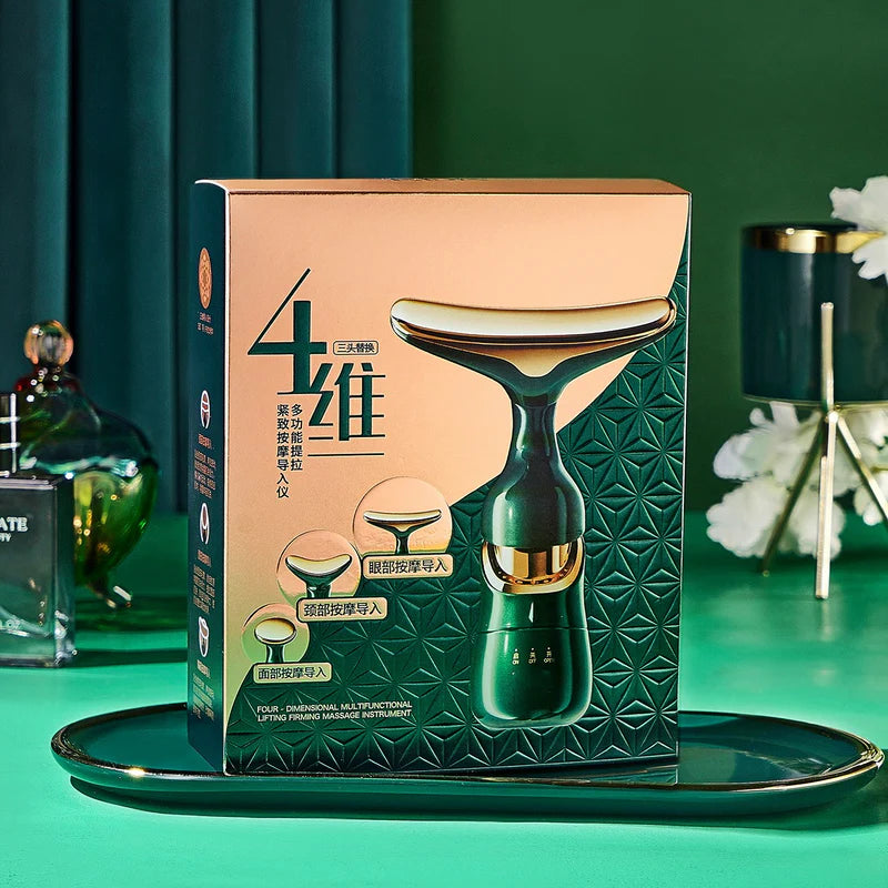 Masseur facial multifonctionnel