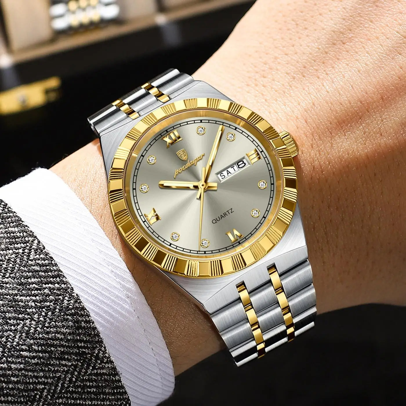 Montre Poedagar pour homme – Style suisse