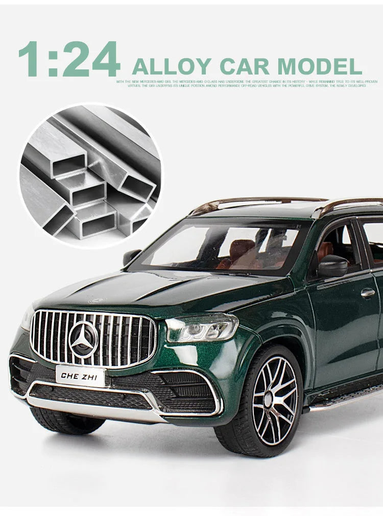 Mercedes-Benz GLS - Modèle de Voiture Jouet en Alliage 1:24