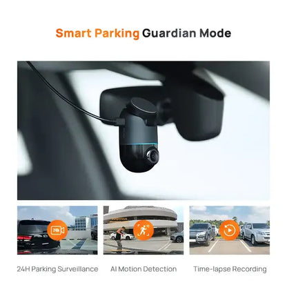 La Dash Cam 4K qui enregistre votre voiture garée et vos déplacements à 360° 24h/24