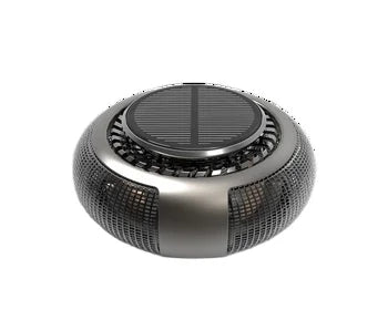 Désodorisant de voiture à huile essentielle rotative solaire 2024