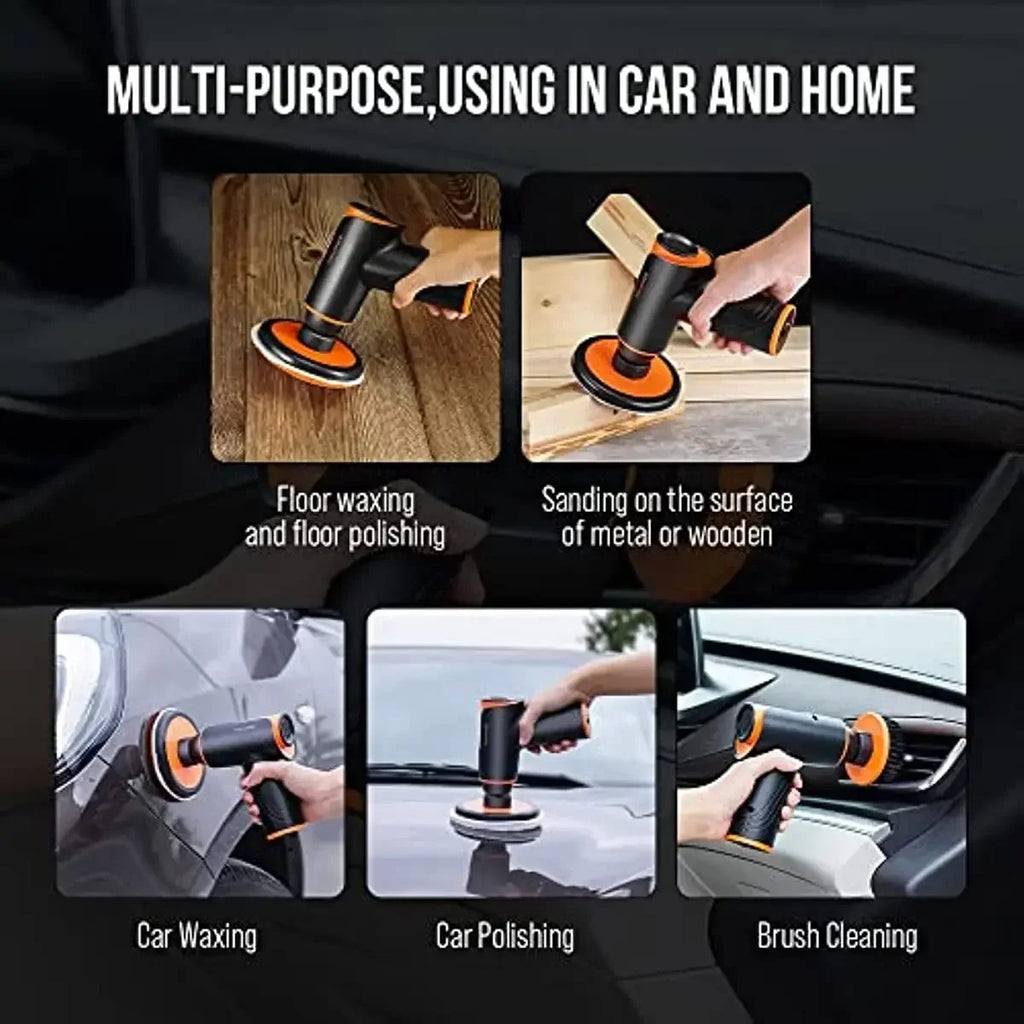 Machine de Polissage et de Cirage de Voiture Sans Fil