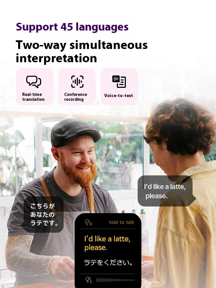 Écouteurs Bluetooth Ikko Activebuds avec Interprétation en Temps Réel