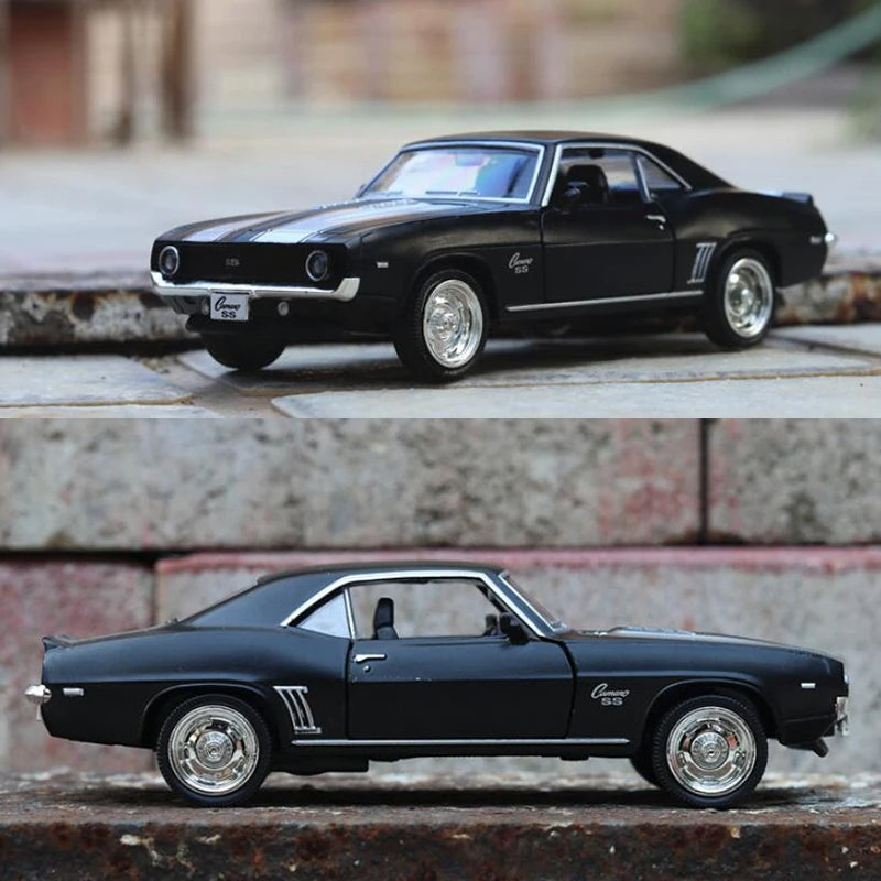 Modèle de Voiture Chevrolet Camaro 1969 - Légende Réincarnée à l'Échelle 1:36