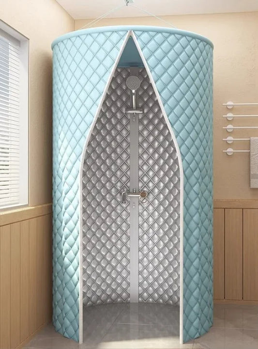 Tente de douche imperméable et renforcée, cabine de douche isolée portable