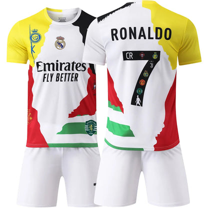 ⚽ Ensemble Foot Rétro Ronaldo – Style Légendaire, Confort Moderne