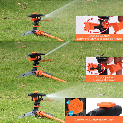 Arroseur automatique de pelouse de jardin résistant à 360