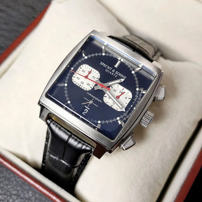 Specht & Sohne Montre de Sport à Quartz de Luxe pour Homme