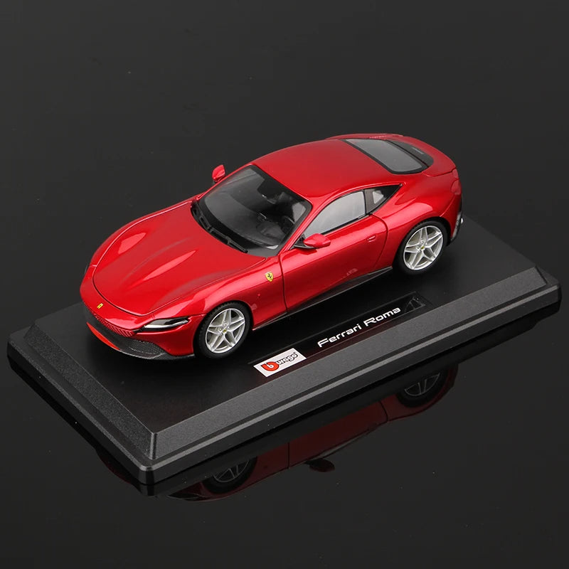 Bburago – Modèle réduit Ferrari Roma en alliage moulé sous pression, échelle 1:24