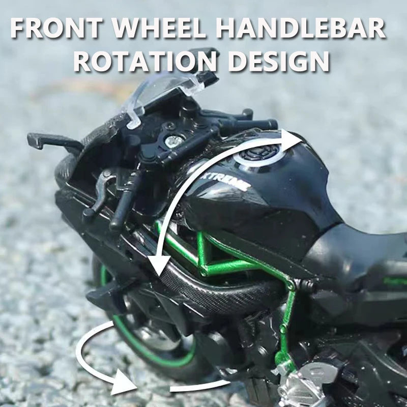 Modèle de Moto de Sport en Alliage pour Enfants - 1:18