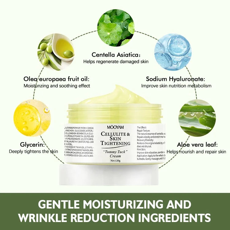 Crème Multifonction Anti-Cellulite, Anti-Vergetures et Protectrice