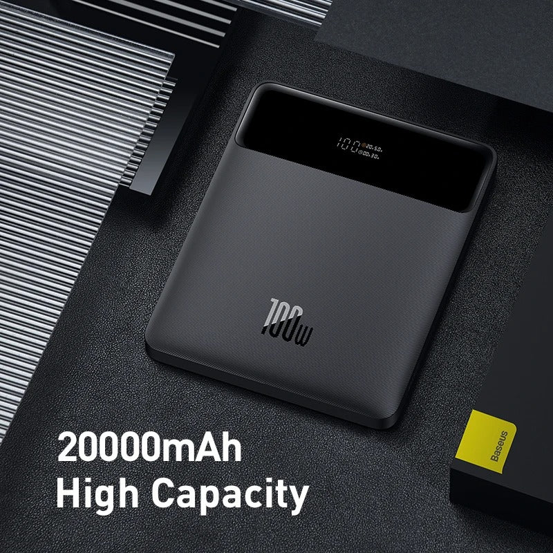 Batterie Externe Portable 100W 20000mAh Charge Rapide Powerbank PD 3.0 QC