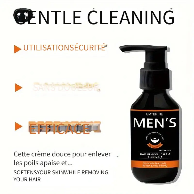 Crème Épilatoire EMTERINE pour Hommes