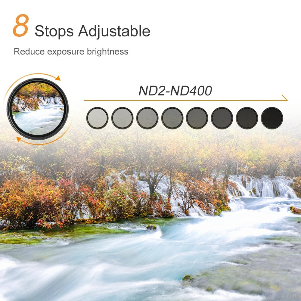 ContrastIQ™ Ultra HD Variable ND Filter - Capture Every Moment with Precision
