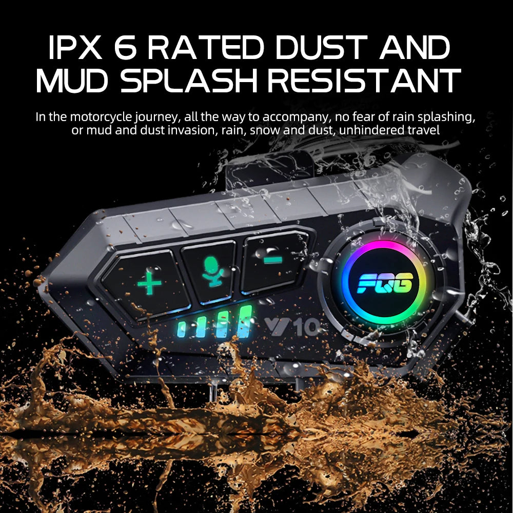 Casque Bluetooth pour Casque de Moto