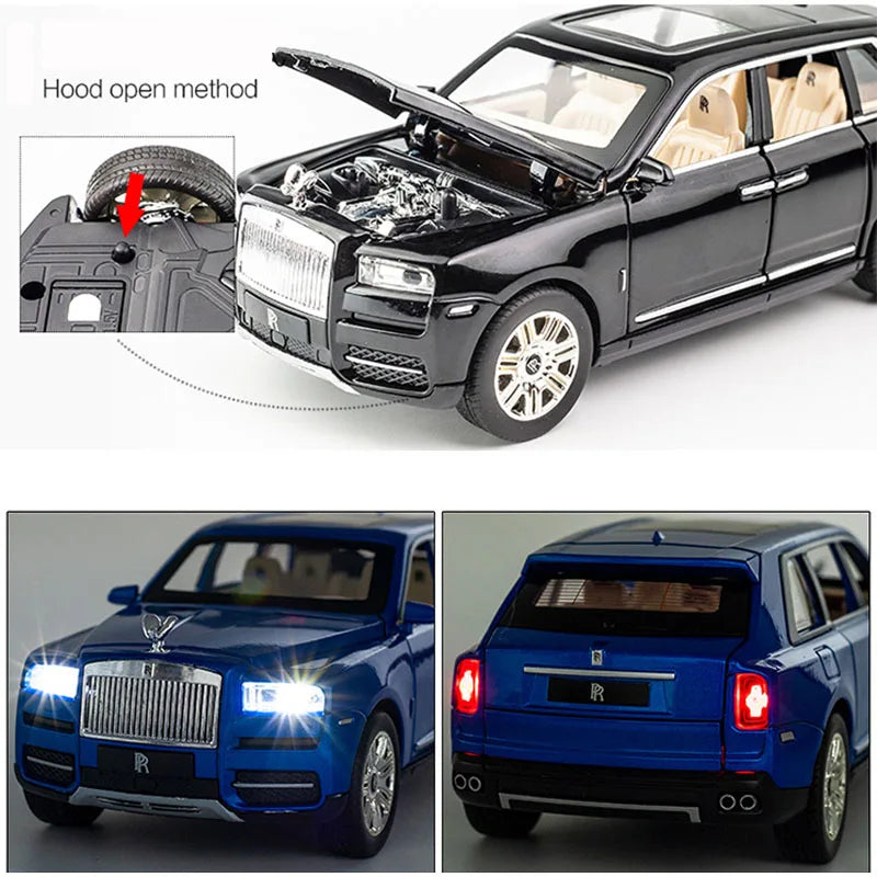 Modèle de voiture Rolls Royce Cullinan 1:24