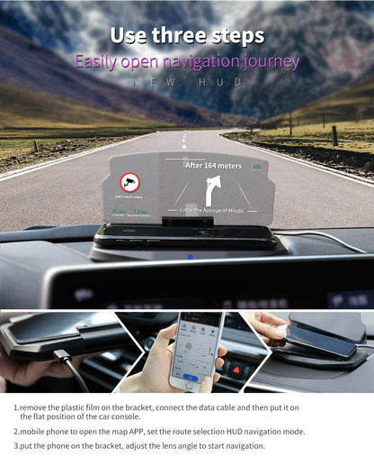 LE MEILLEUR AFFICHAGE TÊTE HAUTE +🔋CHARGEUR SANS FIL