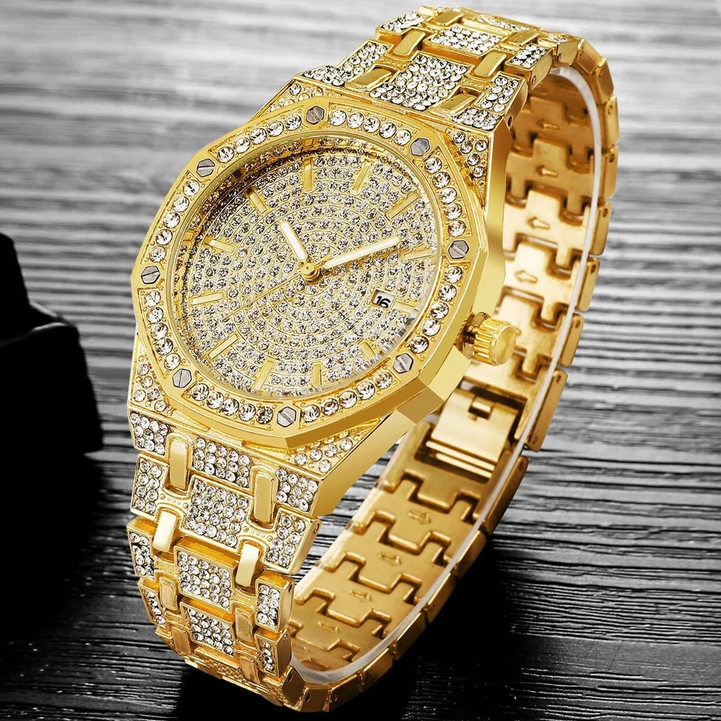 Montre en or pour hommes