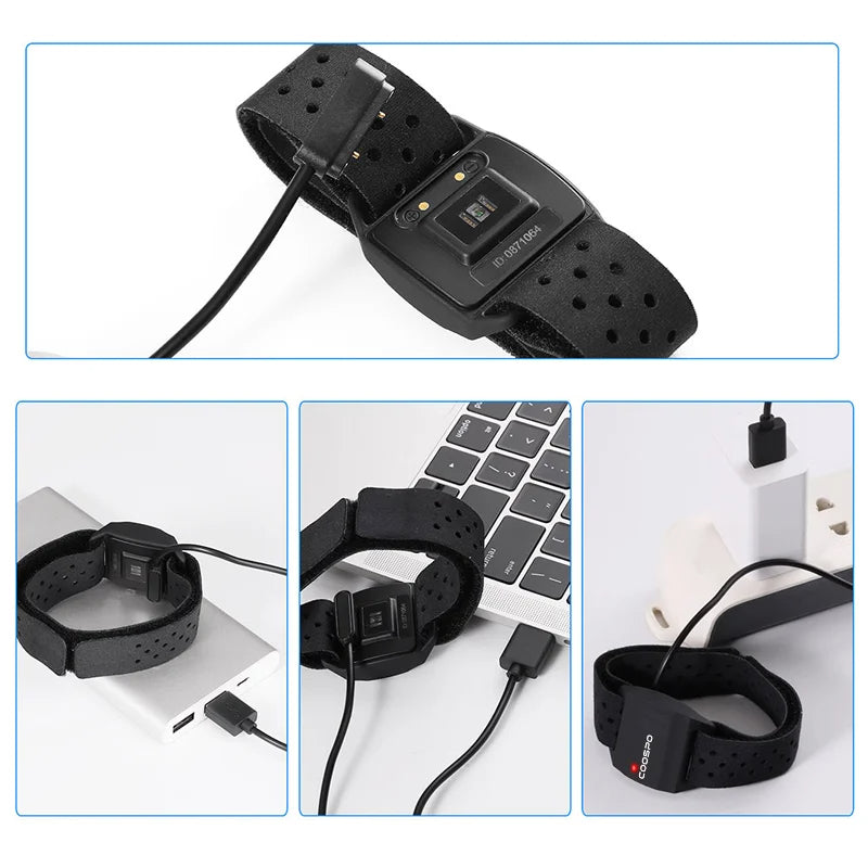 Brassard cardiofréquencemètre sans fil COOSPO HW706