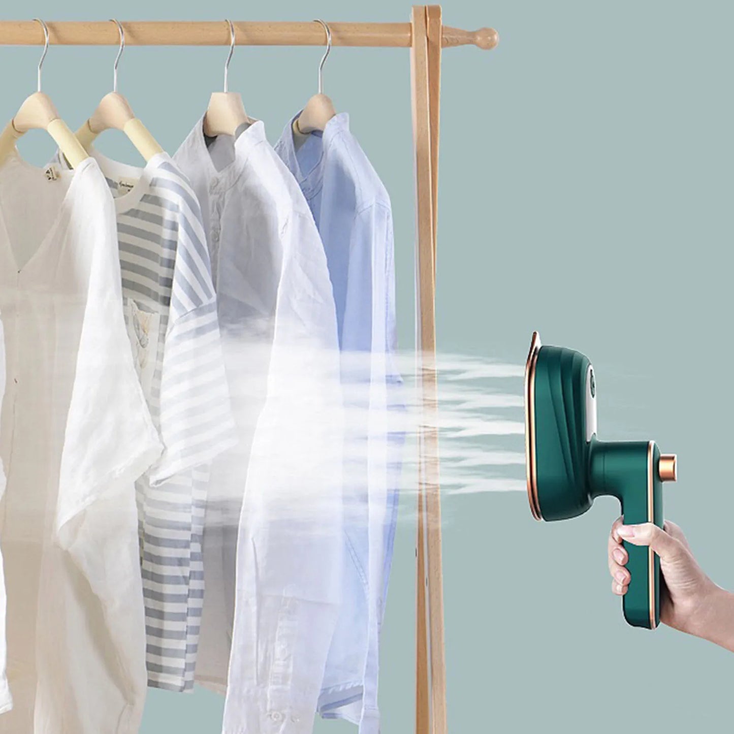 Défroisseur à vapeur électrique portatif pour vêtements