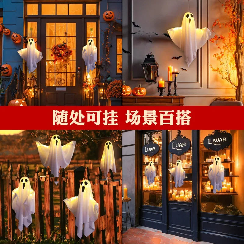 Décoration d'Halloween à LED 2024 pour maison, intérieur, extérieur