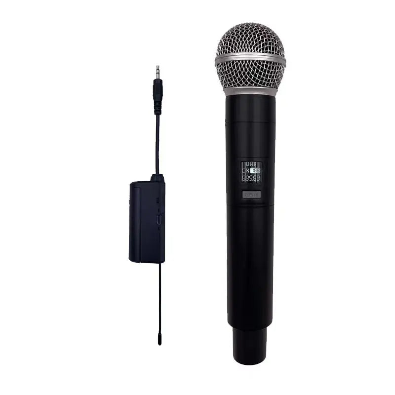 Microphone professionnel sans fil 2 en 1 pour singe