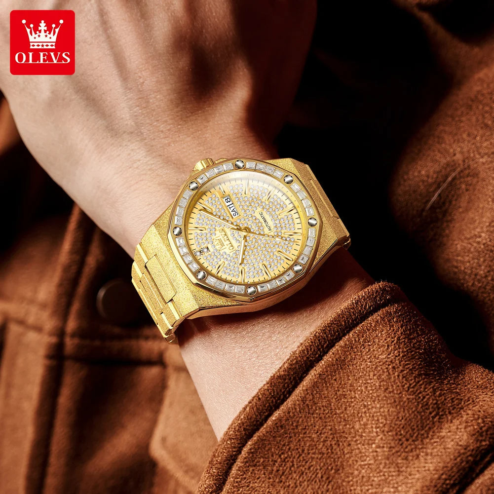 OLEVS – Montre Mécanique Automatique pour Hommes