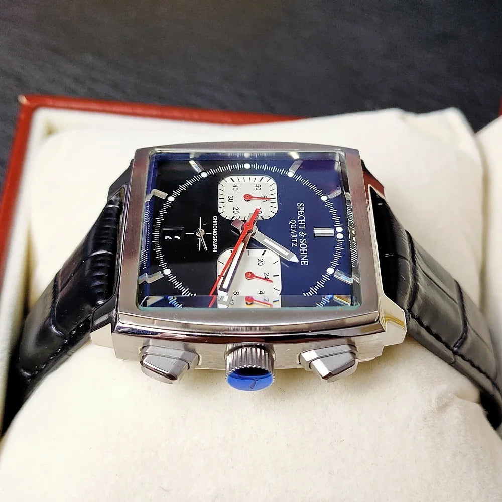 Specht & Sohne Montre de Sport à Quartz de Luxe pour Homme