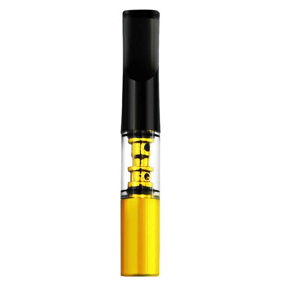 Porte-cigarette en plastique à double filtre réutilisable, portable et idéal en cadeau pour hommes