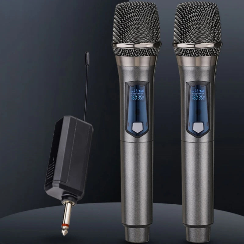 Microphone professionnel sans fil 2 en 1 pour singe