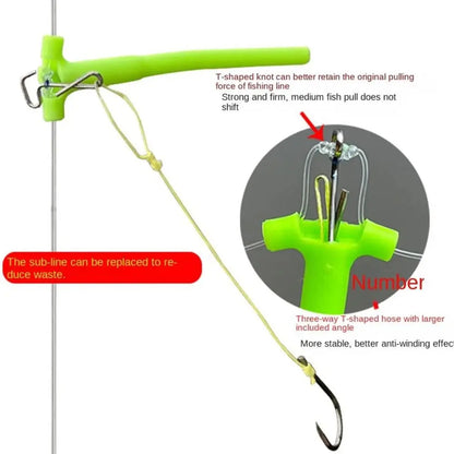 Boîte métallique anti-emmêlement pour hameçon et leurre de pêche