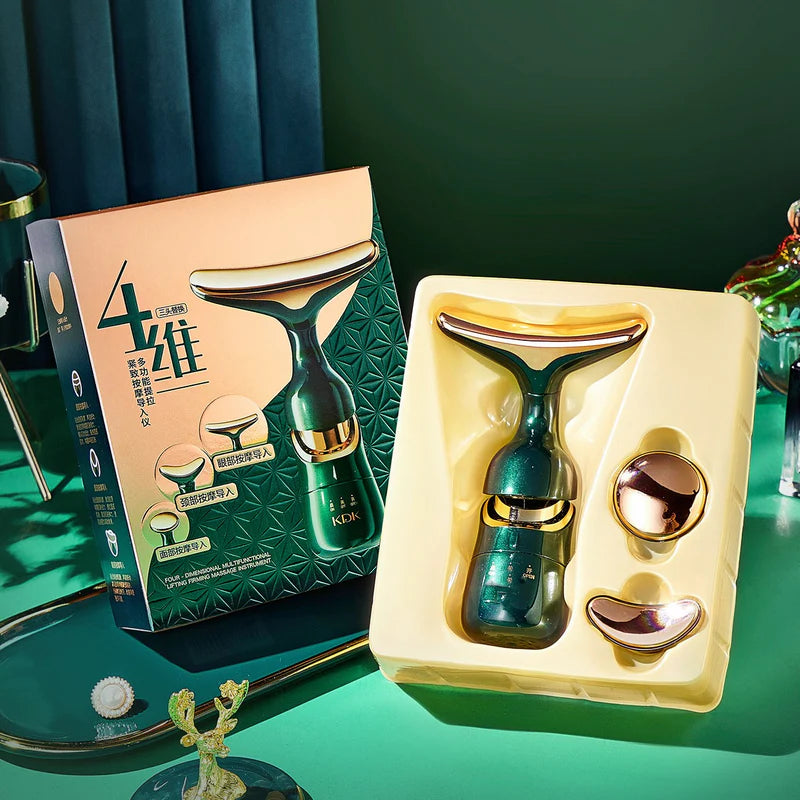 Masseur facial multifonctionnel