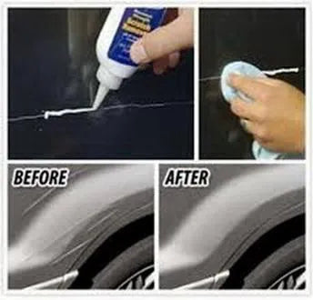 Dissolvant de rayures Scratch-dini pour voitures, motos, vélos de toutes tailles.