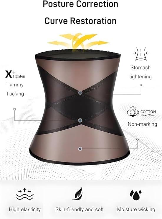 Ceinture en maille croisée pour entraîneur de taille, corset d'entraînement à la taille