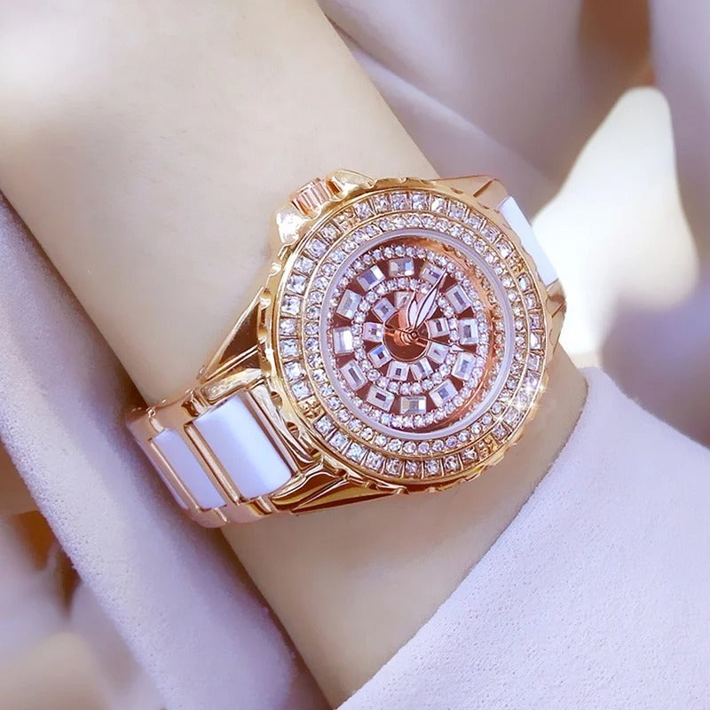 Montre en diamant de luxe femmes