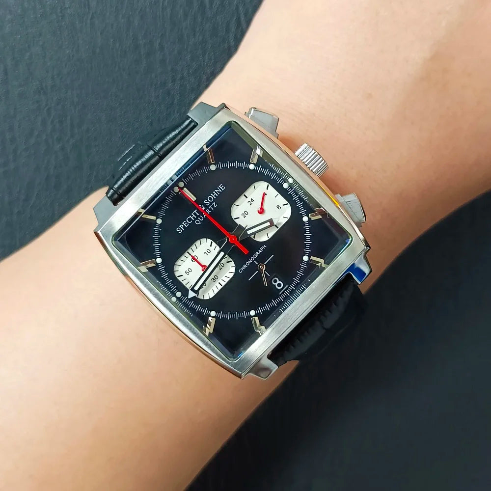 Specht & Sohne Montre de Sport à Quartz de Luxe pour Homme